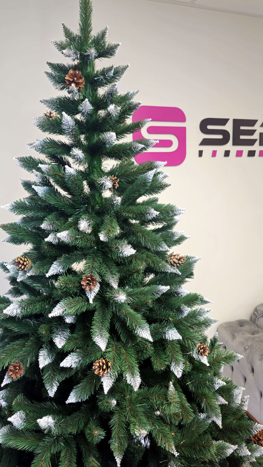 Brad artificial Christmas Deluxe by Sersimo, Danemark, 2D, 220cm