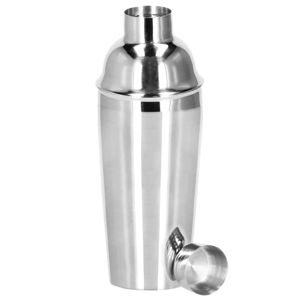 Set Cocktail Shaker Kit pentru barmani 750ml, KI25, suport bambus, 12 piese