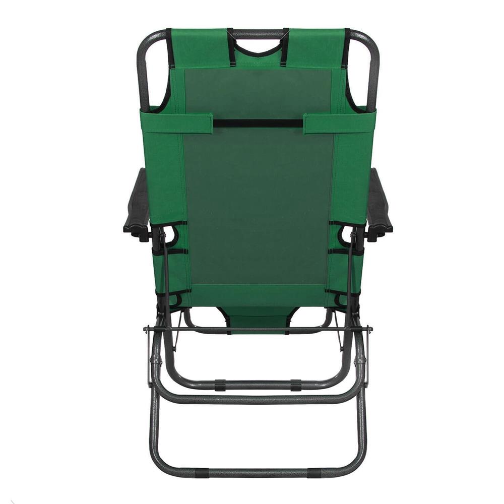 Sezlong pliabil SERSIMO GC5, Relax Zero Gravity, 80x60x153cm, Verde