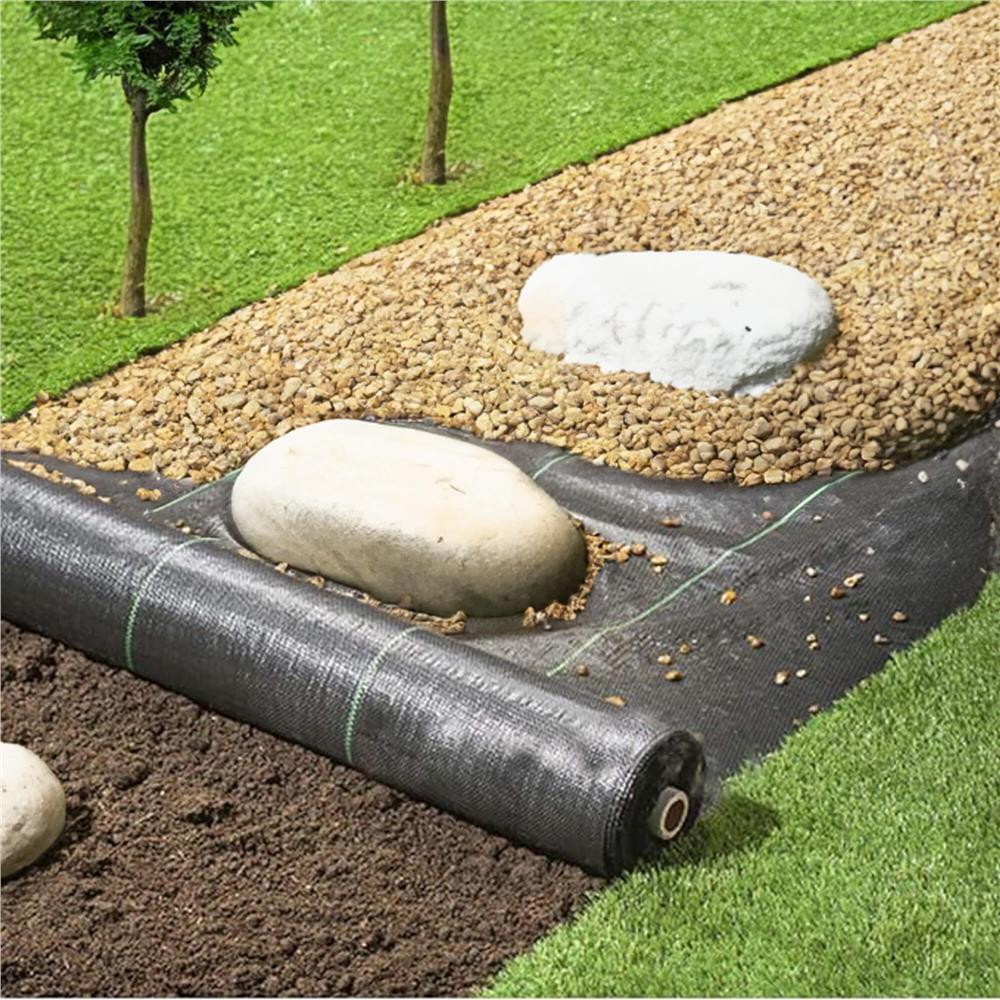 Folie agrotextil, mulcire, antiburuieni, filtru UV, 50 x 1.1metri, 90g/m2, negru