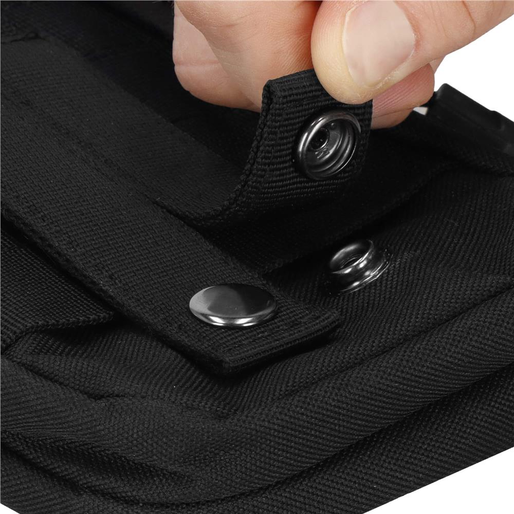 Borseta sport de brau, impermeabila, cu prindere la curea, 18x12x4cm, negru