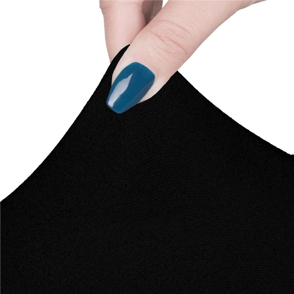 Husa pentru scaune de evenimente, marime universala, poliester si spandex, negru
