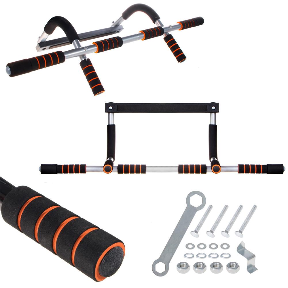Bara de tractiuni, multifunctionala, pentru perete, cu manere antiderapante, 100kg
