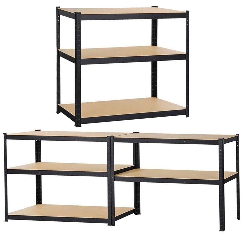 Raft cadru metalic modular pentru depozitare, 5 polite, 180x90x40cm, sarcina 825kg
