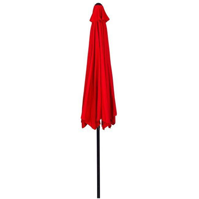 Umbrela terasa gradina, cu manivela si inclinare, GU18E, diametru 300cm, Rosu