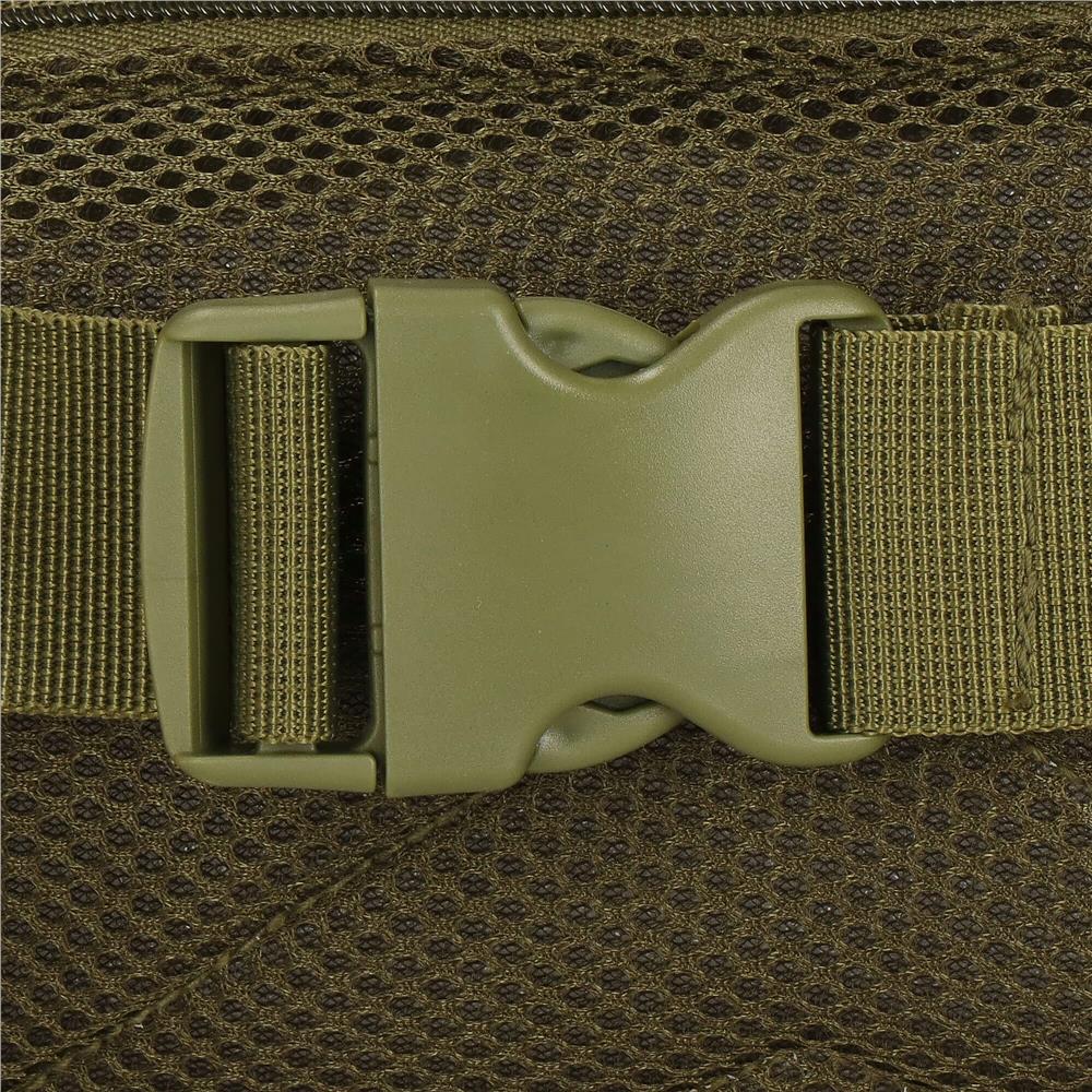 Borseta incapatoare pentru umar sau brau, impermeabila, unisex, 43x15cm, verde