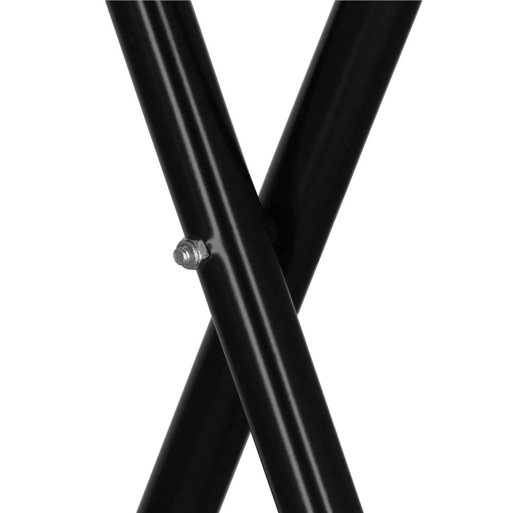 Masa catering profesionala pentru evenimente, inalta, cu picioare metal pliabile, rotunda, d 80 cm, h 110 cm, alb - 11
