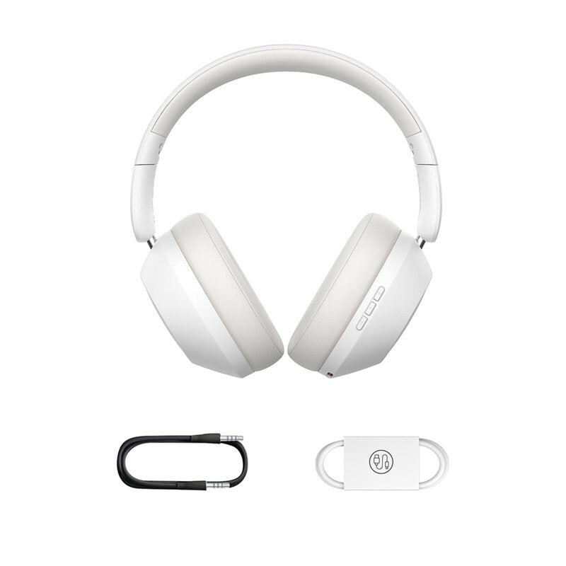 CASTI Baseus Bass 30 Max, pt smartphone, wireless, bluetooth 5.3, microfon pe casca, 50 ore durata baterie, alb "A00070700211-00" (timbru verde 0.18 lei) - 6932172657819