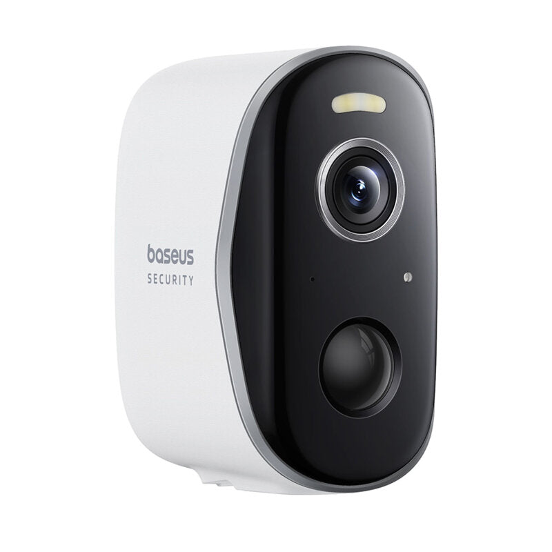 CAMERA IP Exterior Baseus N1, 2K, 2304 x 1296, acumulator integrat, unghi pana la 145 grade, IP67, dist. IR 30 m, tip lentila fixa 3 mm, 3 Mpx, wireless, slot SD card, "S0ST002130" (timbru verde 0.8 lei)