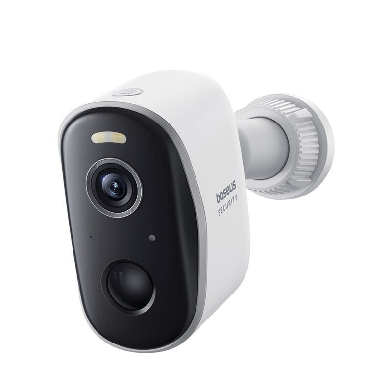 CAMERA IP Exterior Baseus N1, 2K, 2304 x 1296, acumulator integrat, unghi pana la 145 grade, IP67, dist. IR 30 m, tip lentila fixa 3 mm, 3 Mpx, wireless, slot SD card, "S0ST002130" (timbru verde 0.8 lei)