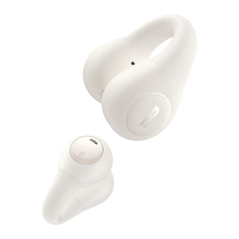 CASTI Baseus  Bass 15 Clip Open-Ear TWS, pt smartphone, wireless, bluetooth 5.4, dual-mic pe casca, 8 ore durata baterie, alb "A00079500223-00" (timbru verde 0.18 lei) - 6932172674328