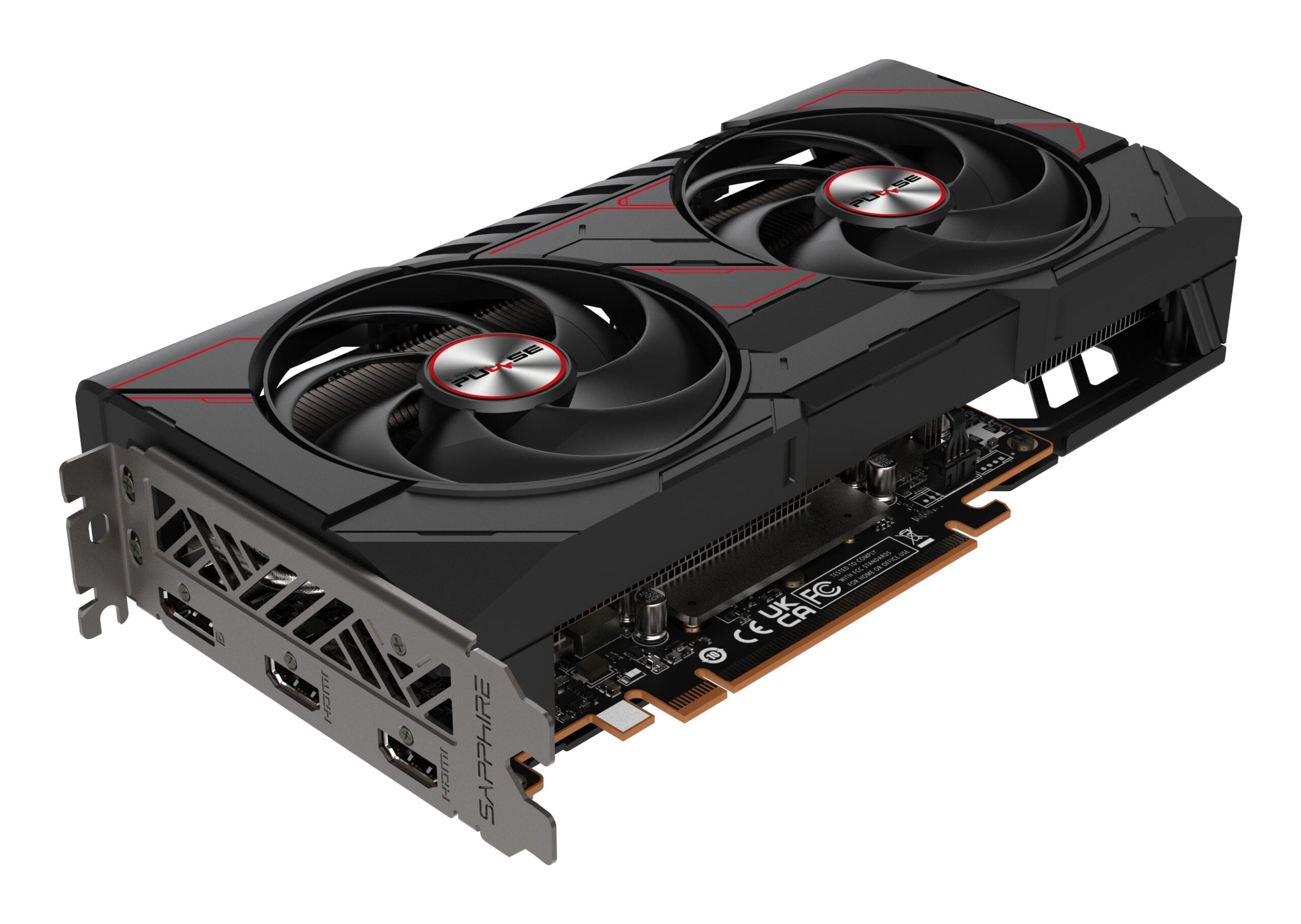 Placa video Sapphire "Pulse Radeon RX 9060 XT OC 16GB", 16GB GDDR6, 128 bit, PCI Express 5.0 x16, 1 x DisplayPort 2.1a, 2 x HDMI, racire activa 2 x fan, PSU recomandat 450W, "11350-03-20G"