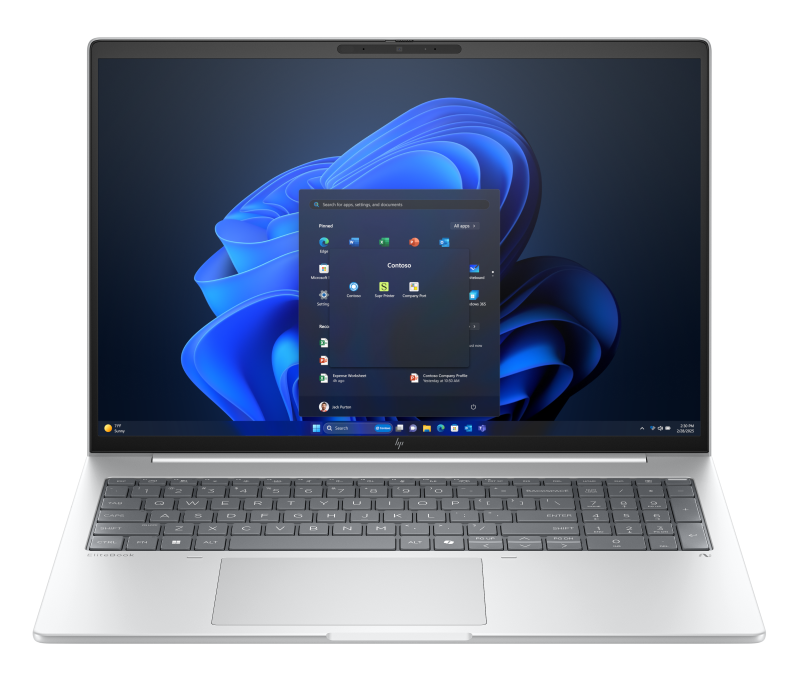 Laptop Business HP EliteBook 8 G1i, cu procesor Intel Core Ultra 5 226V, 16'' IPS, 16 GB LPDDR5x, 512 GB SSD, Intel Arc Graphics, Windows 11 Pro, 1 an Garantie