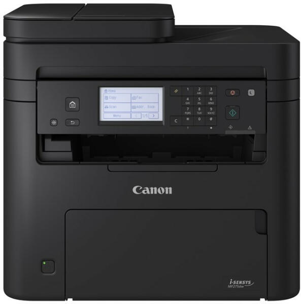 Multifunctional Laser Mono Canon MF275DW, A4, Functii: Impr.|Scan.|Cop.|Fax, Viteza de Printare Monocrom: 29ppm, Conectiv:USB|Retea|Wi-Fi, Duplex:Da, ADF: "5621C001AA"