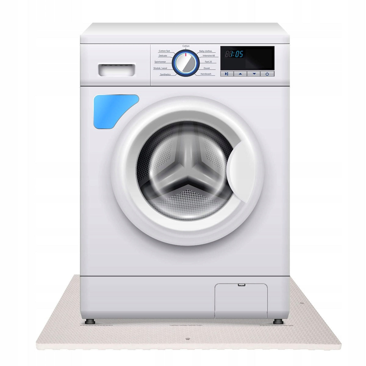 Covor amortizare anti vibratii pentru masina de spalat, 85x60x2cm