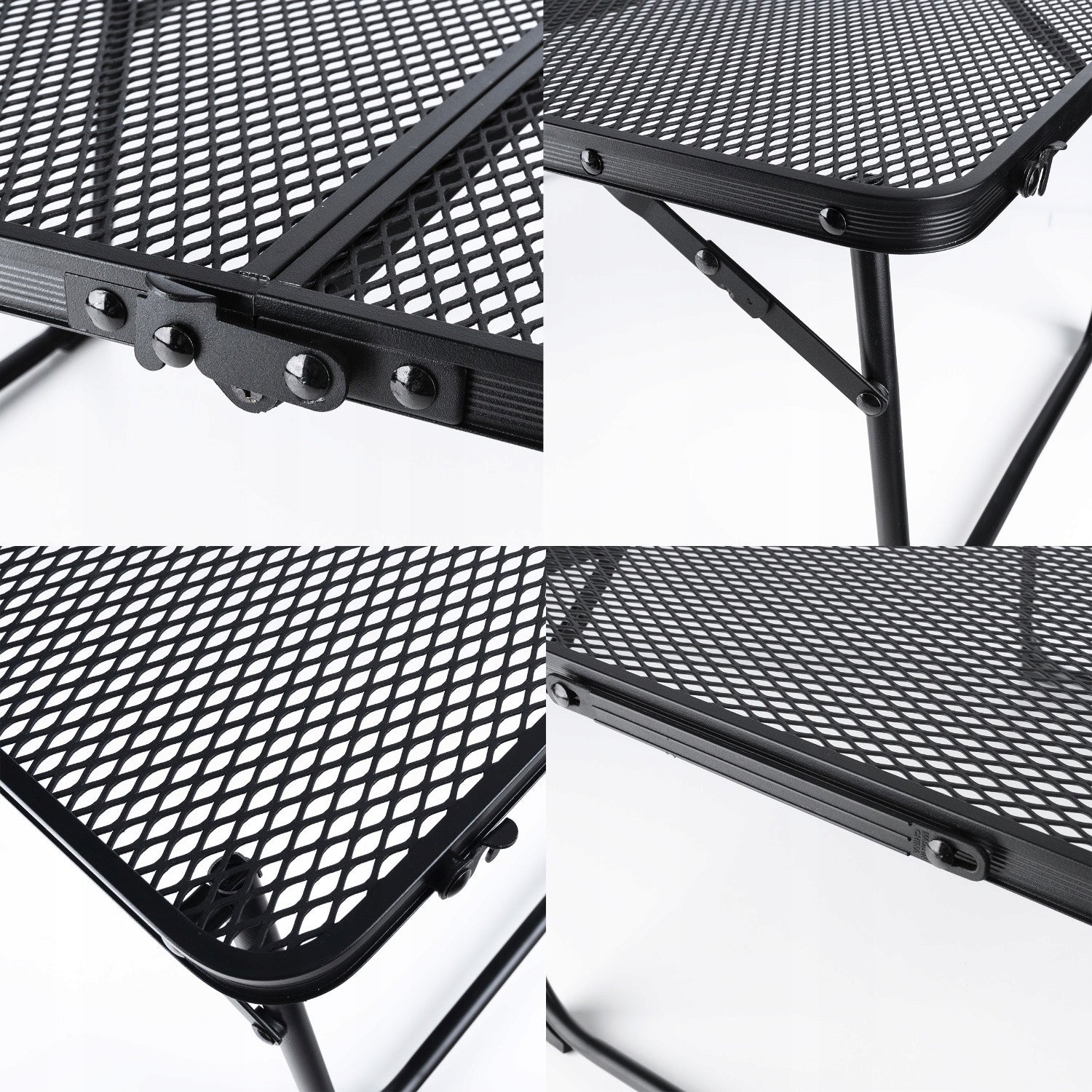 Masa pliabila metalica pentru gradina, plaja sau picnic, 60x40x25cm
