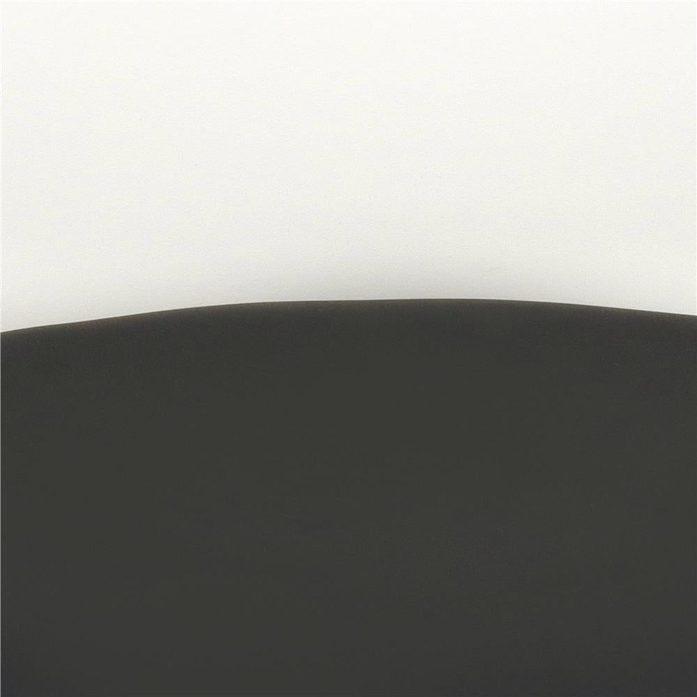 Set 4 scaune dining Verdhe pentru bucatarie cu perna tapitata cu piele ecologica, 44x82cm, alb negru