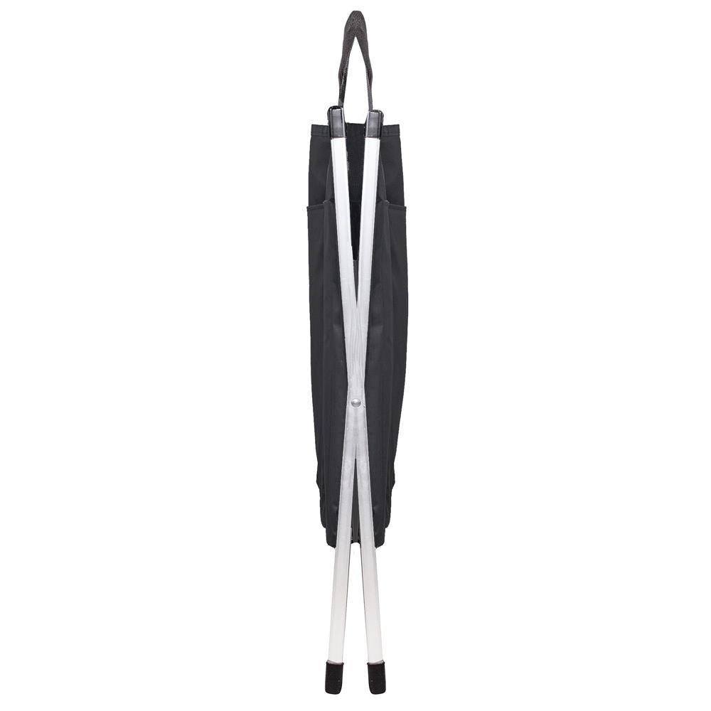 Cos de rufe cu 3 compartimente, cadru aluminiu, 68x40x60cm, 146 litri