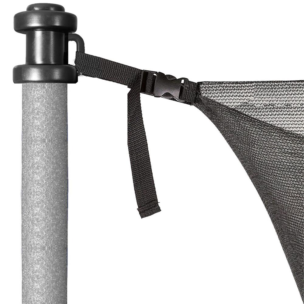 Trambulina Black, cu scara si plasa de protectie interioara, 430 cm, 200kg