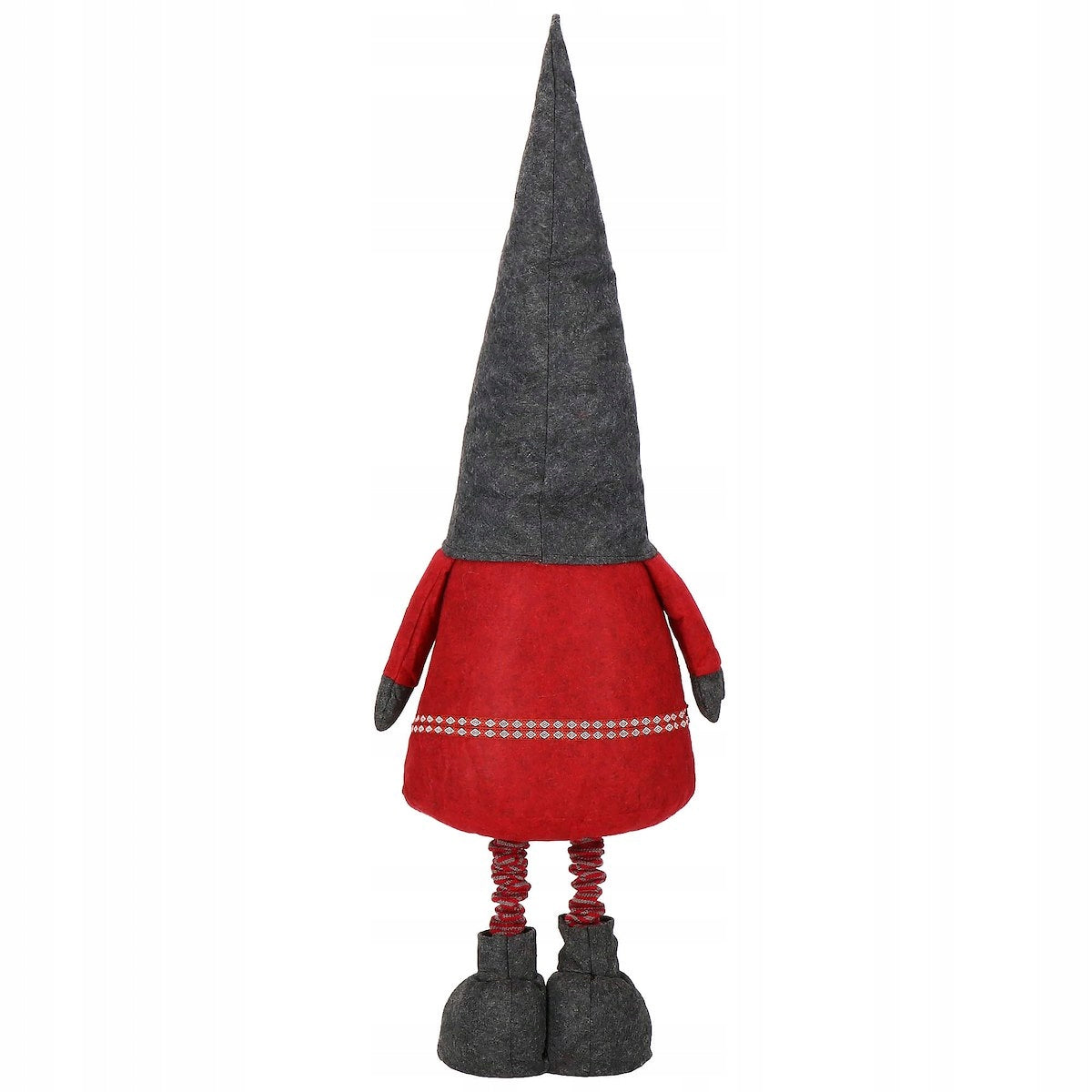 (DL) Figurina Craciun, Spiridus, picioare telescopice, inaltime extensibila 95-160cm