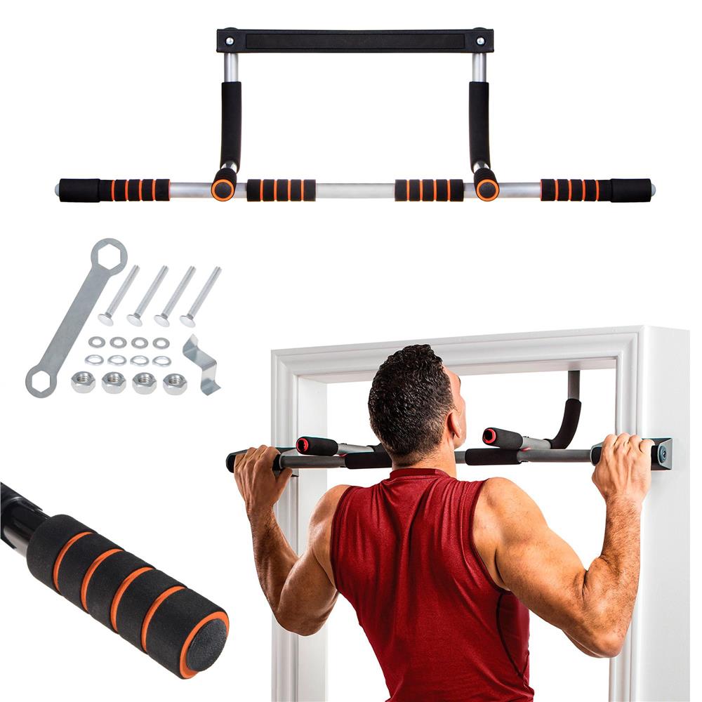 Bara de tractiuni, multifunctionala, pentru perete, cu manere antiderapante, 100kg