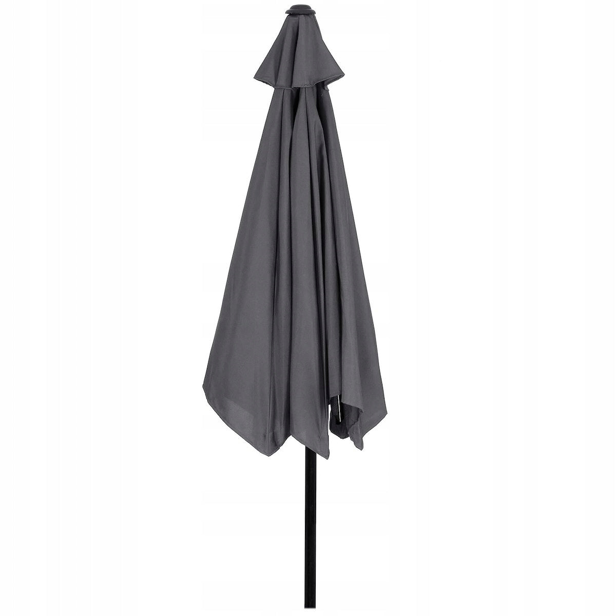 Umbrela terasa gradina, cu manivela si inclinare, GU21, diametru 260cm, gri antracit