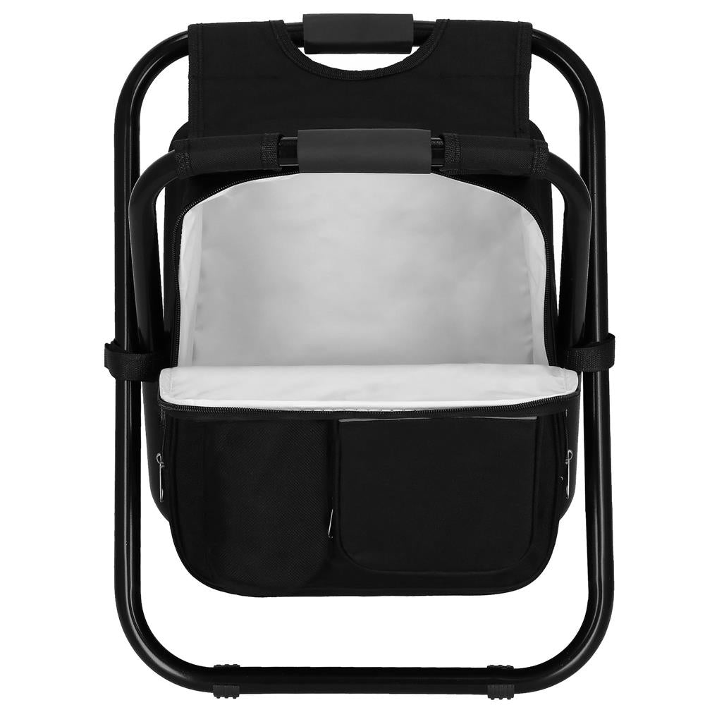 Scaun de drumetie pliabil tip rucsac pentru camping, izopren, sarcina 100kg