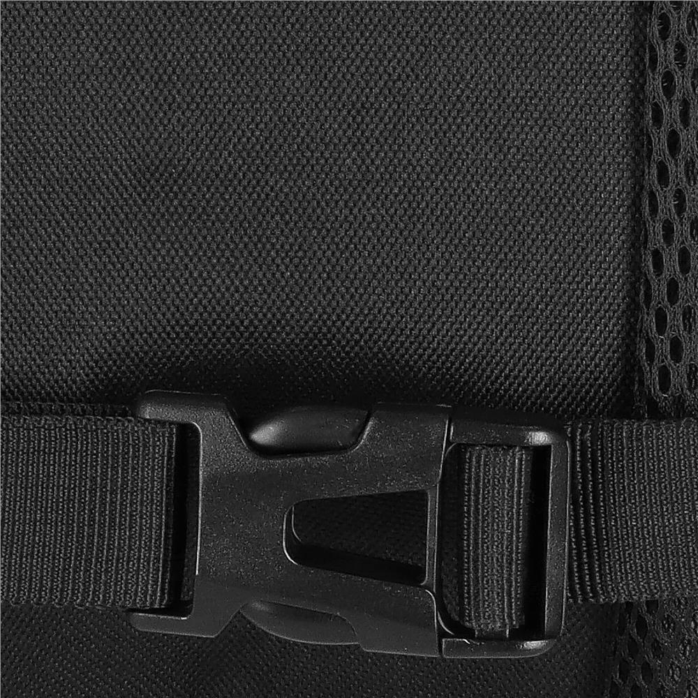 Rucsac militar pentru drumetie, spate cu captuseala groasa ventilata, compartimentat, 40L, negru