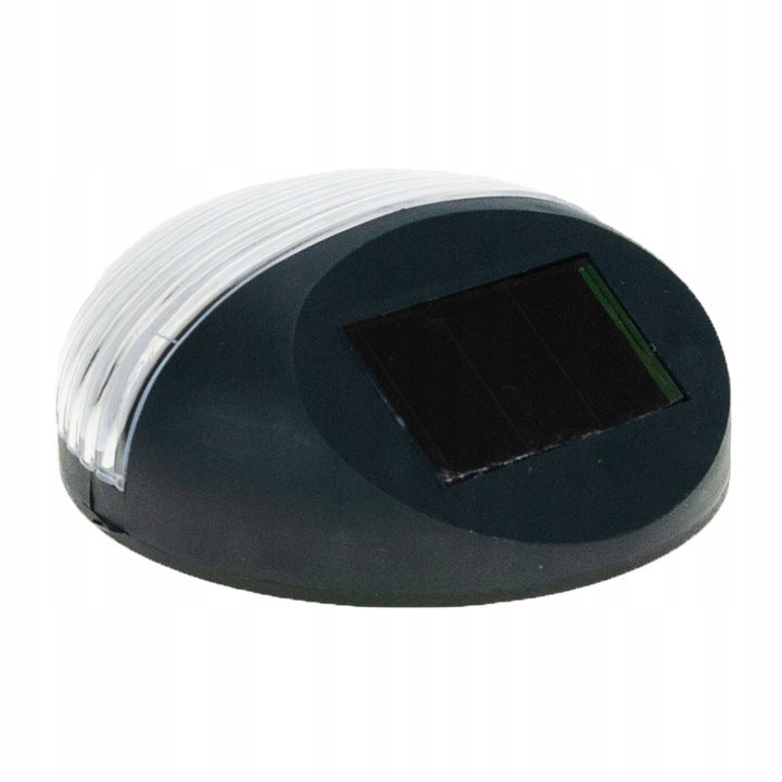 Lampa solara LED de perete, IP44 pentru exterior, autonomie 12 ore, neagra