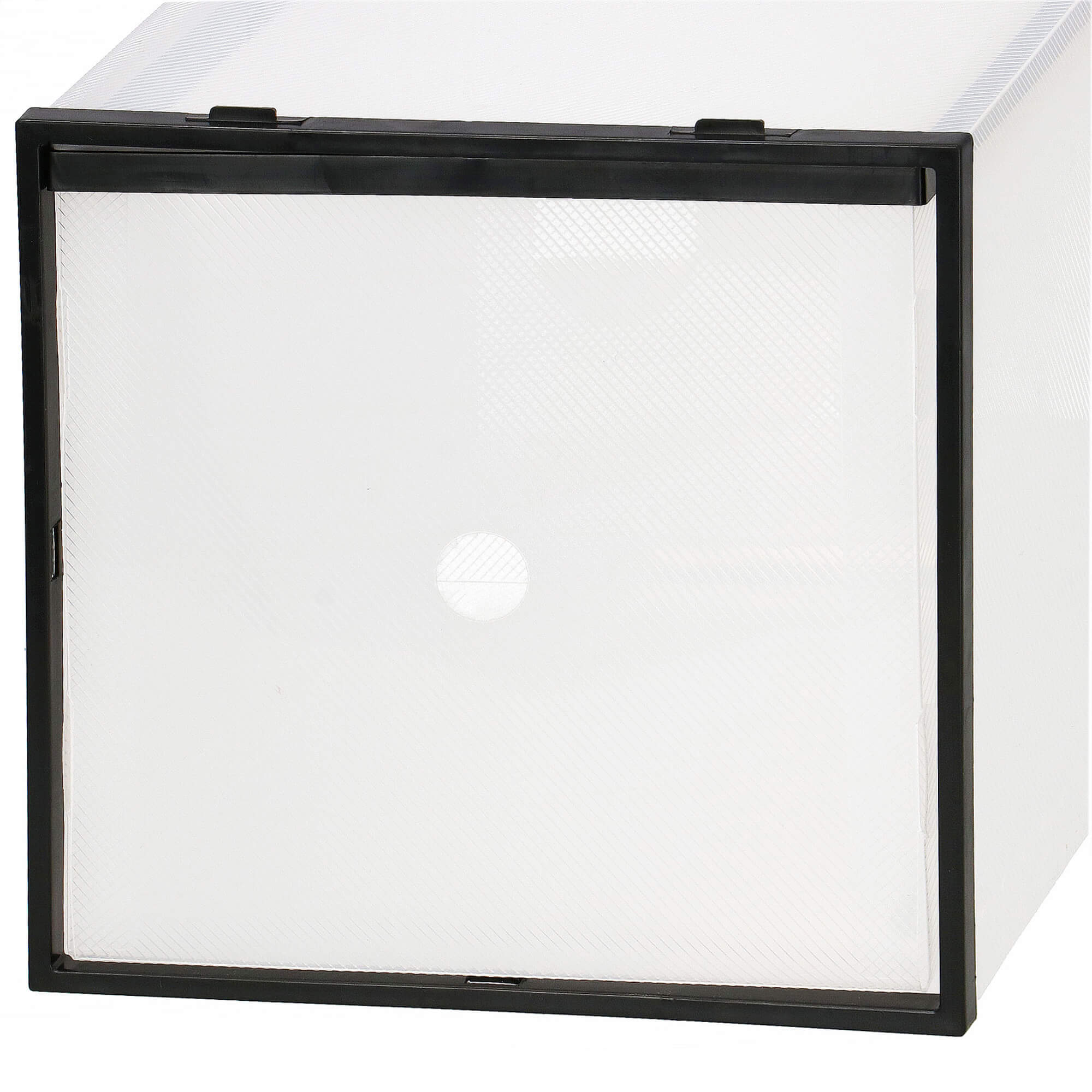 Set 10 cutii organizare pentru pantofi, 28x20x20, transparent
