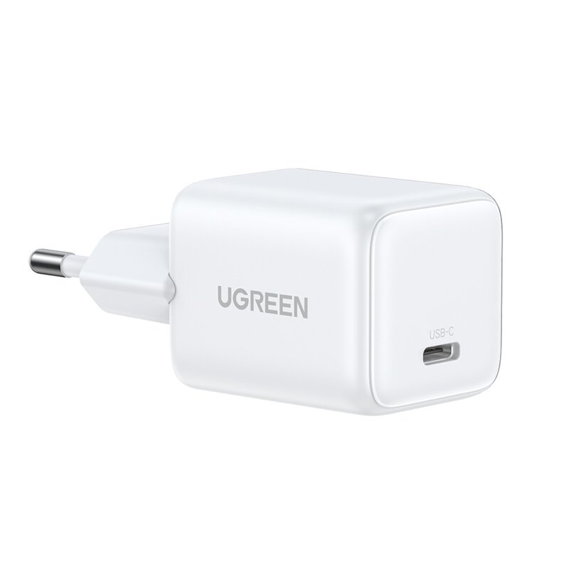 INCARCATOR retea Ugreen GaN "X513" Quick Charge 30W, 1 x USB Type-C, alb "65009"