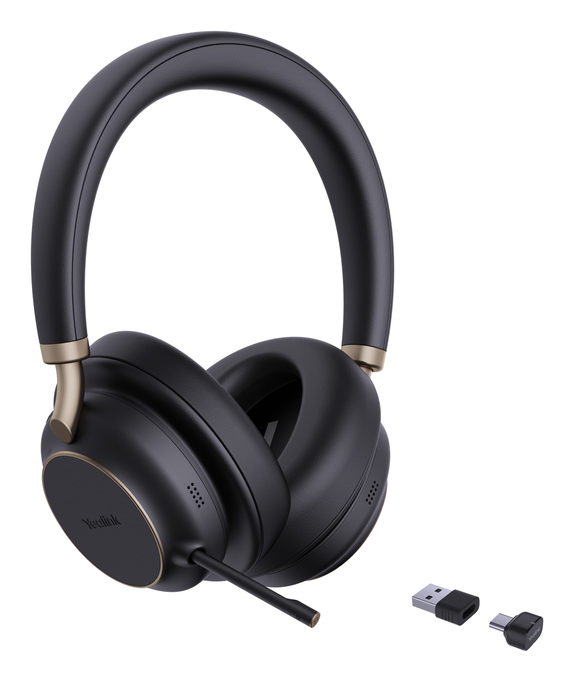 Yealink BH76 Plus UC Black USB-C/A "1208708" (timbru verde 0.18 lei)