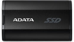 SSD EXTERN ADATA, SD810, USB Type-C, 500 GB, scriere 2000 MB/s / citire2000 MB/s, waterproof, plastic "SD810-500G-CBK"