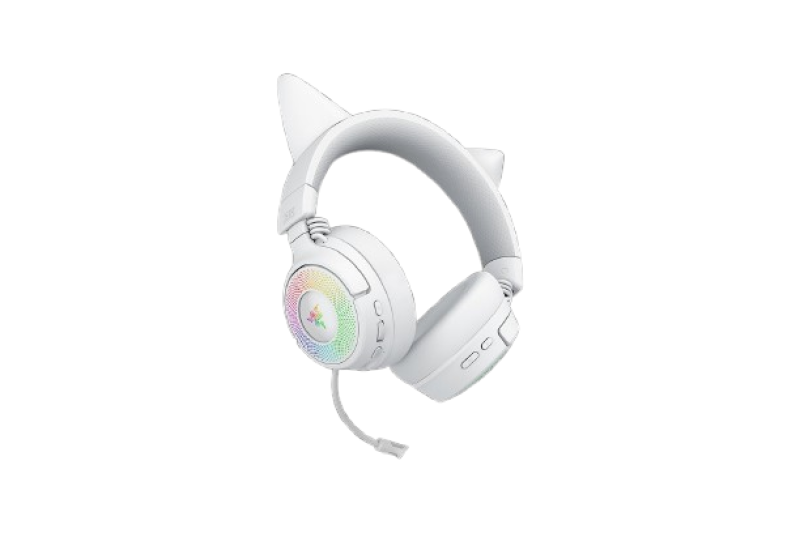 Casti Razer Kraken Kitty V3 Pro, alb
