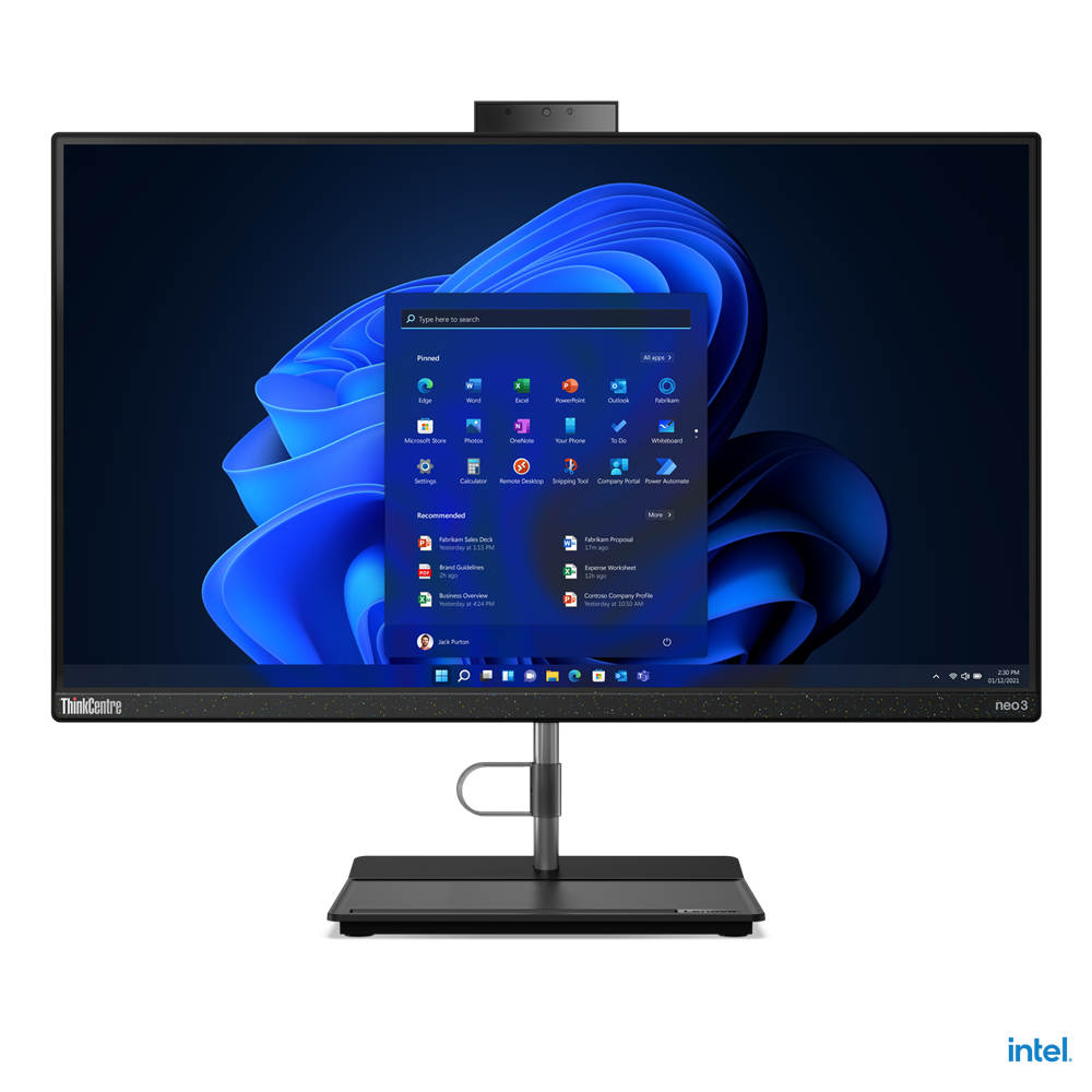 Lenovo AIO TC neo 30a 23.8 Gen 3 i5 16GB 512GB SSD No OS, 