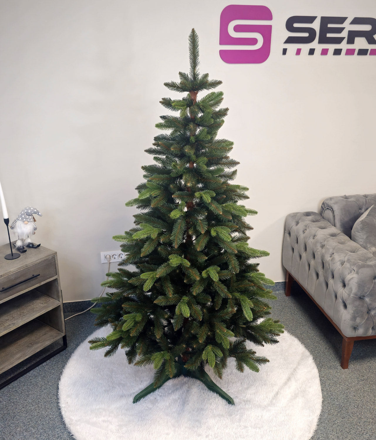 Brad artificial Christmas Deluxe by Sersimo, Victoria Special, 2D+3D, 180cm