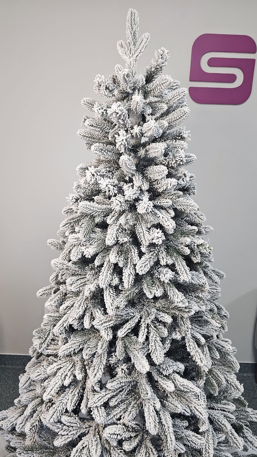 Brad artificial Christmas Deluxe by Sersimo, Global nins, mix 2D+3D, 180cm