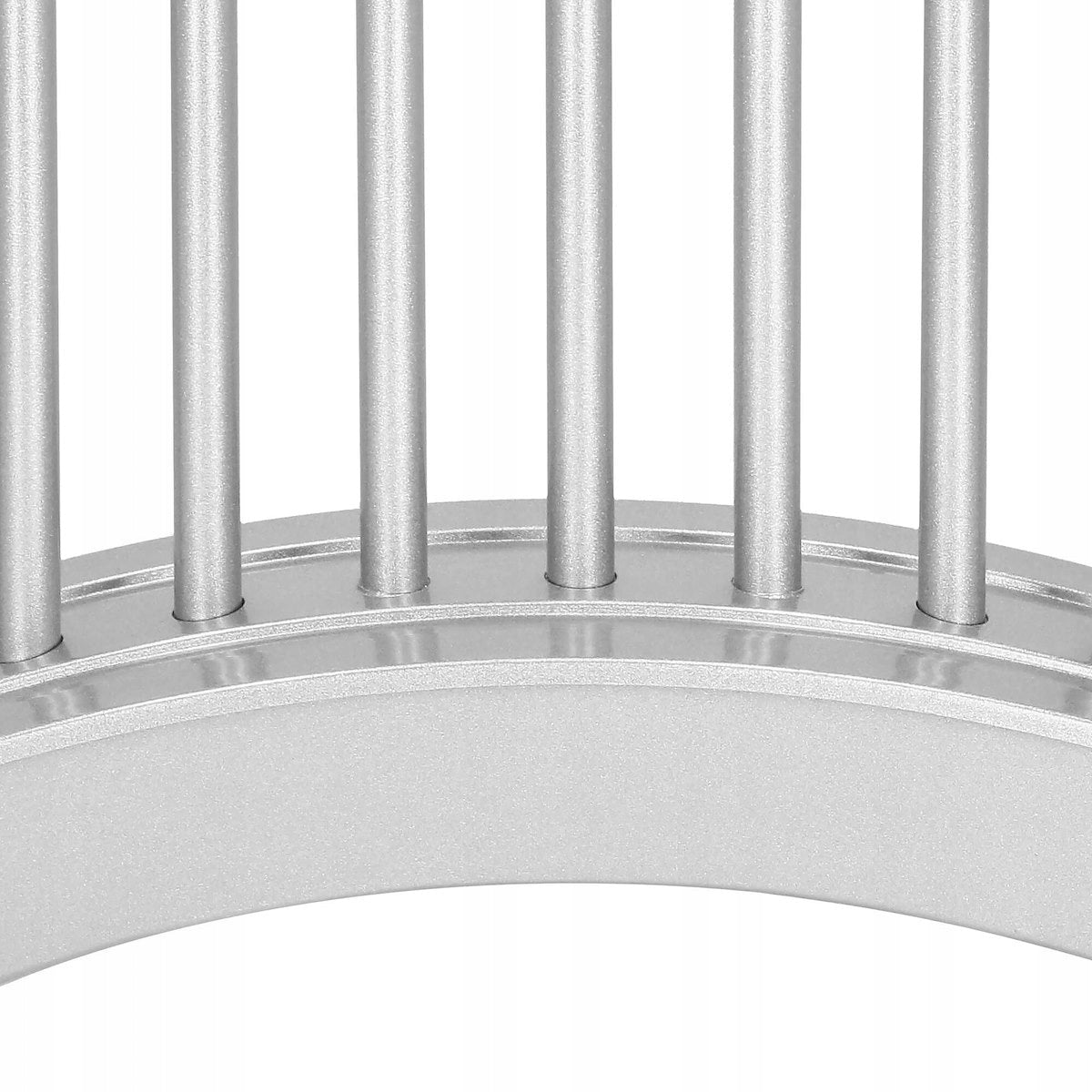 Lumanari decorative de Craciun, 11 becuri tip LED, culoare argintiu