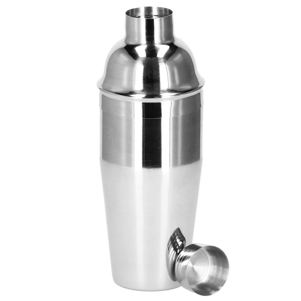Set Cocktail Shaker Kit pentru barmani 750ml, KI25, suport bambus, 12 piese