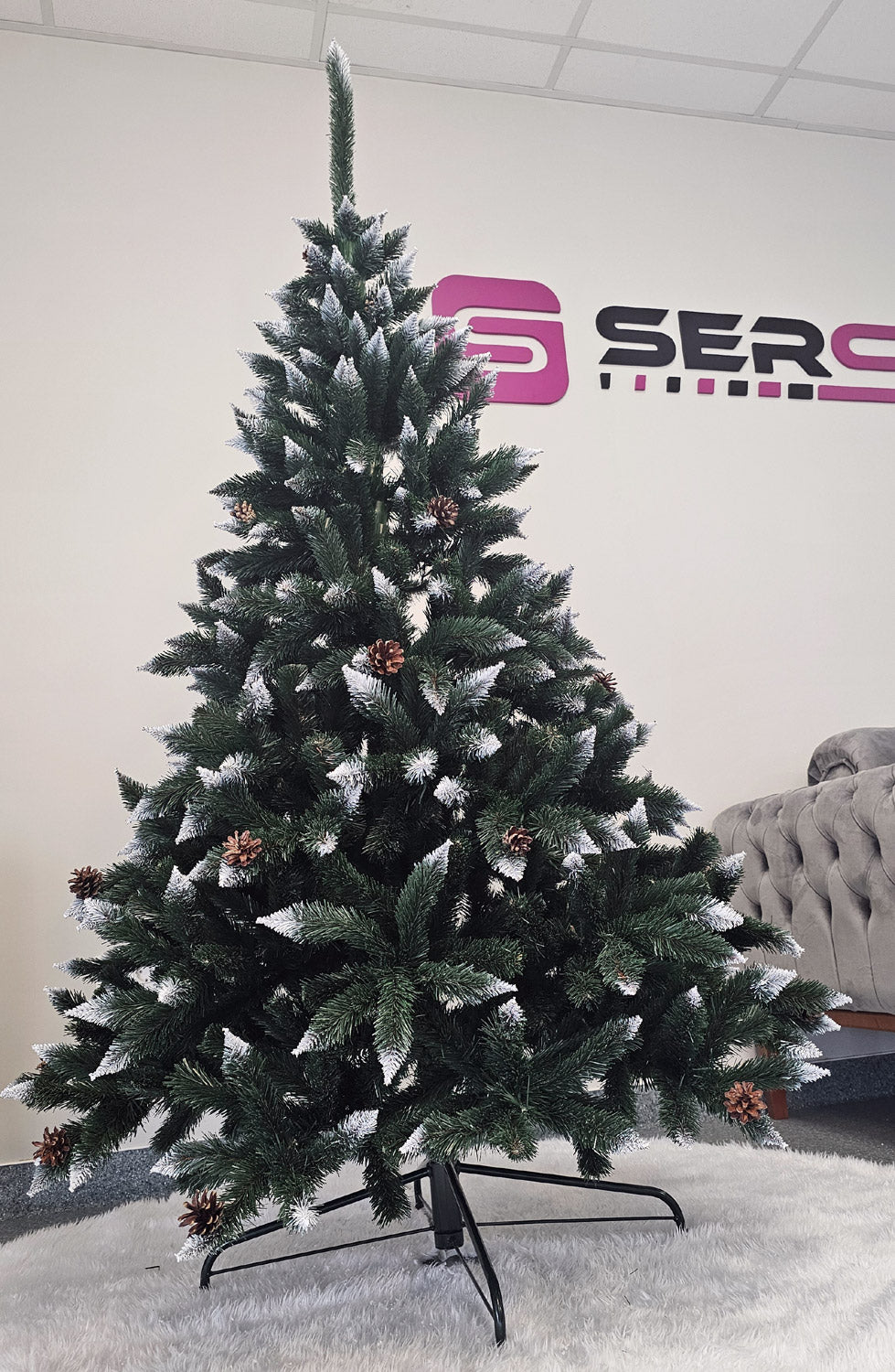 Brad artificial Christmas Deluxe by Sersimo, Danemark, 2D, 180cm