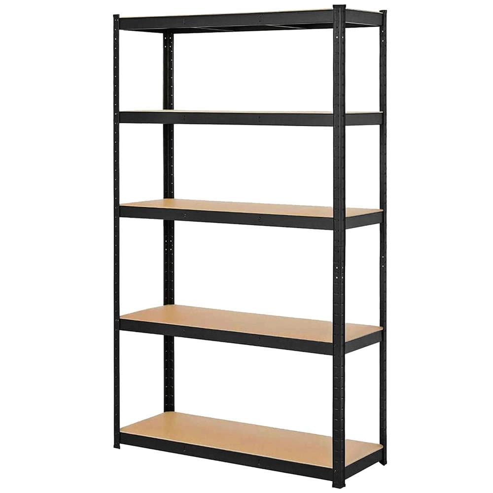Raft cadru metalic modular pentru depozitare, 5 polite, 148x75x30cm, sarcina 875kg