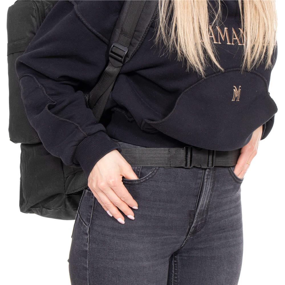 Rucsac drumetie de capacitate mare, 60L, compartimentat, hamuri reglabile, negru