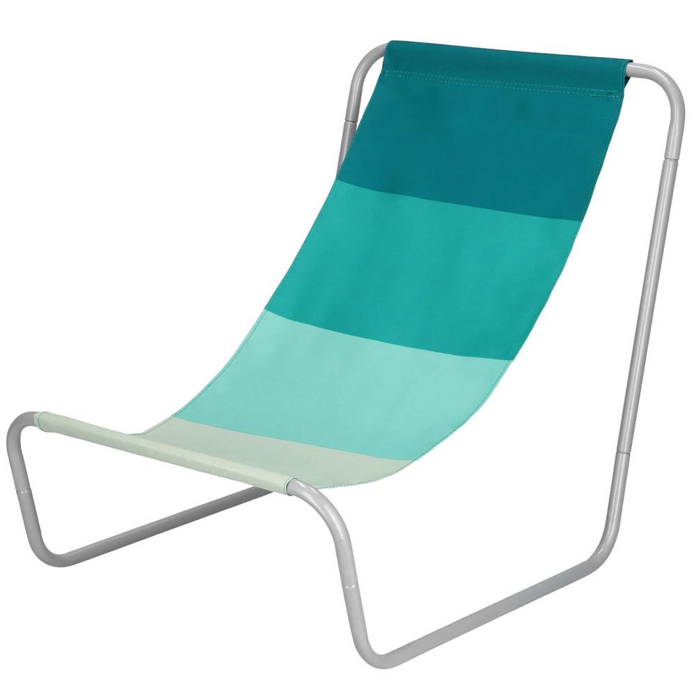 Scaun de plaja Sersimo GC025, pliabil, 90kg, 52x88cm, verde