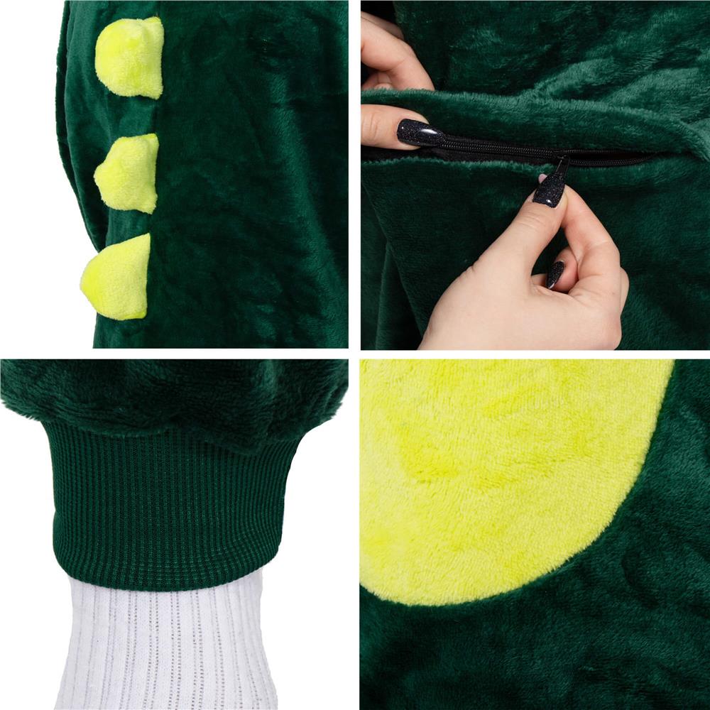 Pijama tip salopeta pentru copii, model Dragon, marime 130-140cm