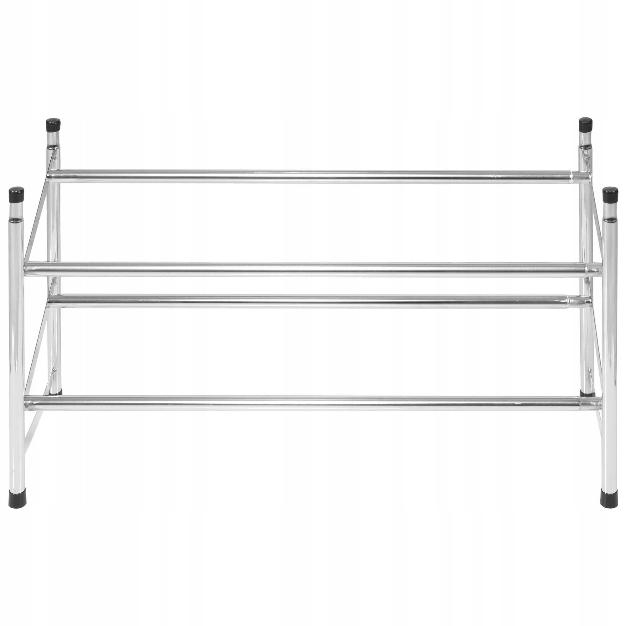 Pantofar extensibil cu 2 rafturi, 62-115cm, cromat