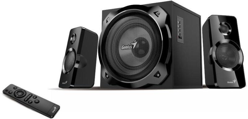 BOXE GENIUS 2.1, RMS: 50W (2 x 12.5W + 1 x 25W), Bluetooth, Negru 