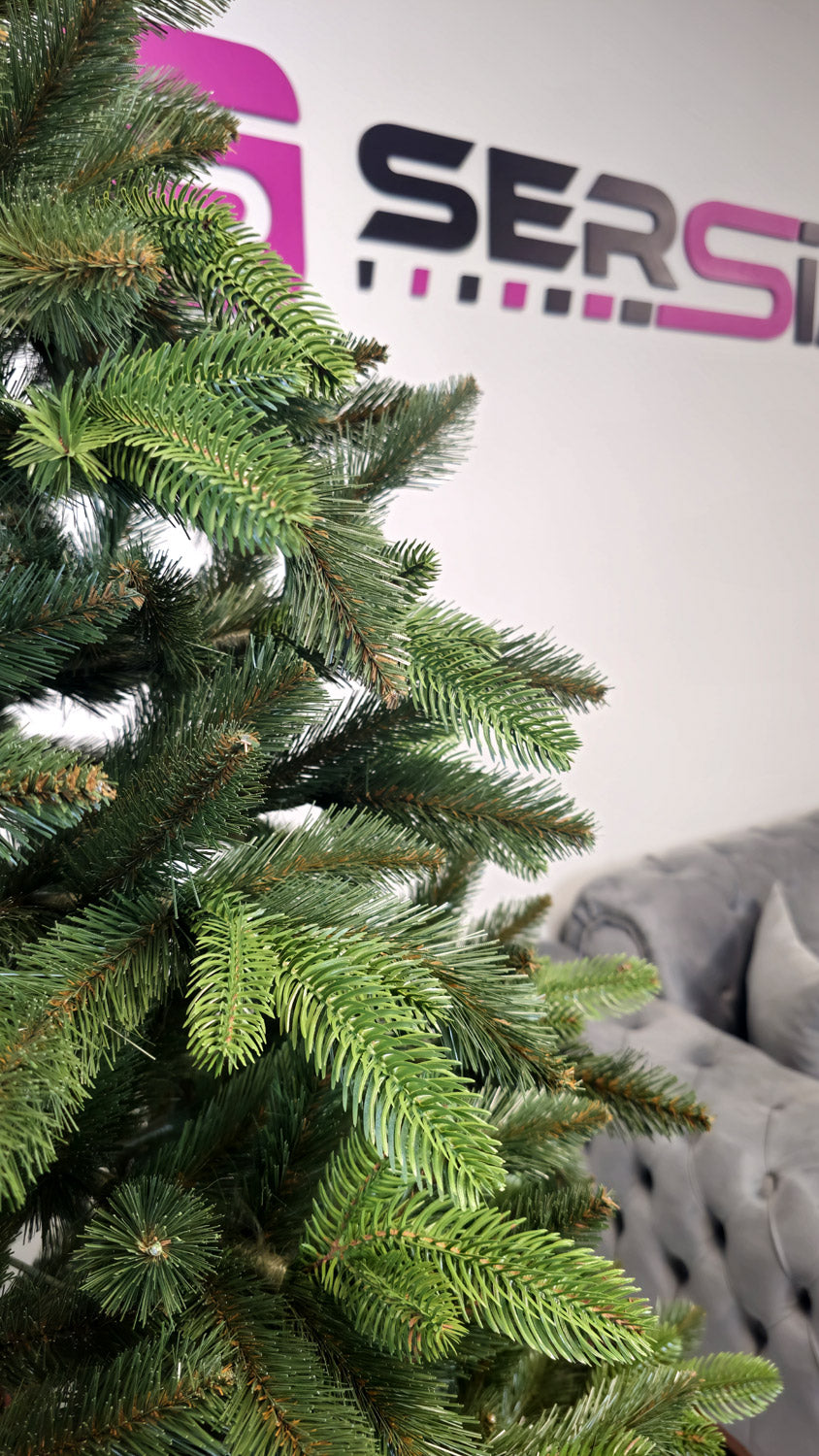 Brad artificial Christmas Deluxe by Sersimo, Victoria Special, 2D+3D, 220cm