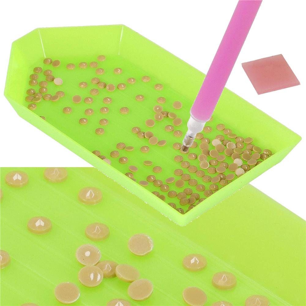 Set de broderie cu diamante 5D, 30x40cm, model Cascada - 14