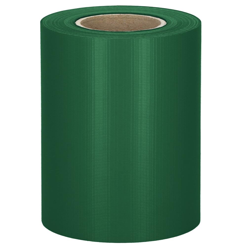 Panou de gard pentru intimitate in gradina, PVC, 35 x 0.19 m, verde