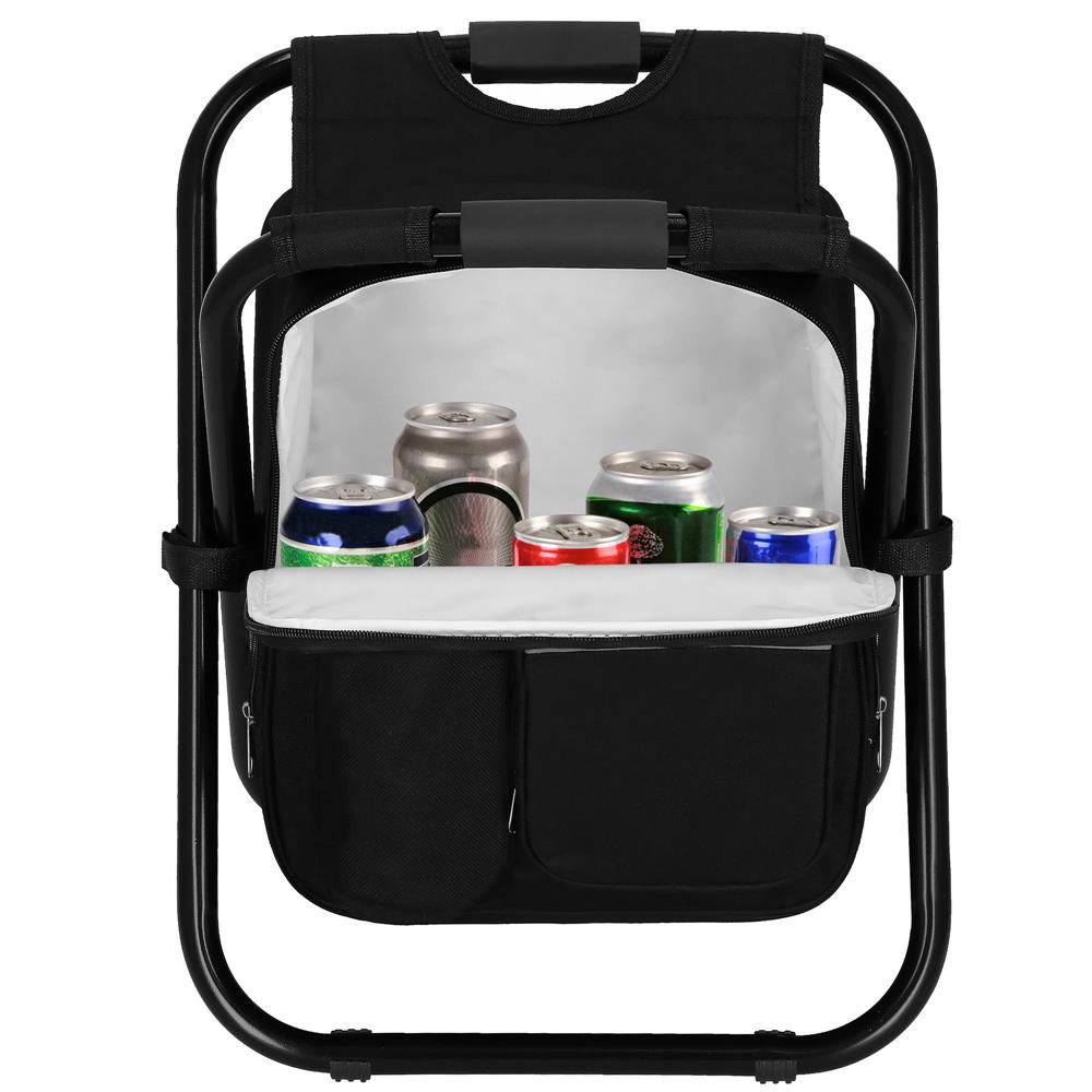 Scaun de drumetie pliabil tip rucsac pentru camping, izopren, sarcina 100kg